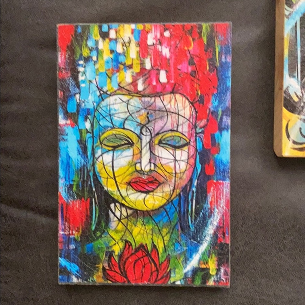 5-3x5 reprints on wood from Artist on Venice Beach